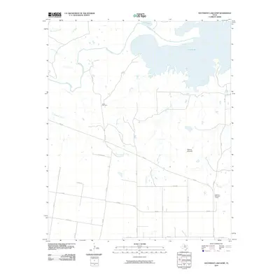 2010 Map of Southwest Lake Kemp, 2010 Print