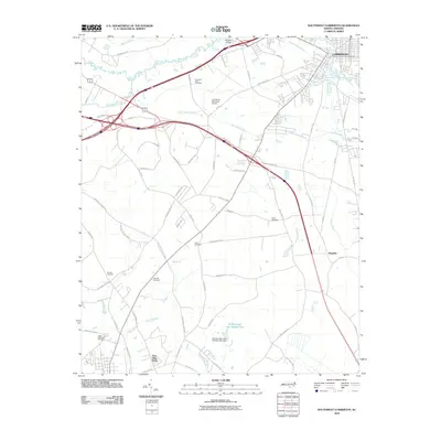 2010 Map of Southwest Lumberton, 2010 Print