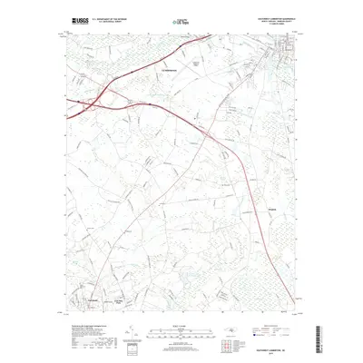 2019 Map of Southwest Lumberton, 2019 Print