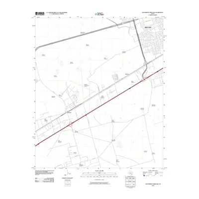 2010 Map of Southwest Midland, 2010 Print