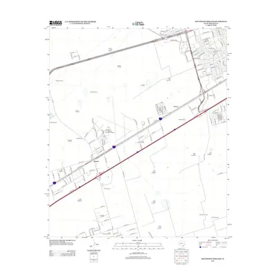 2012 Map of Southwest Midland, 2012 Print