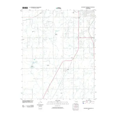 2010 Map of Southwest Muskogee, 2010 Print