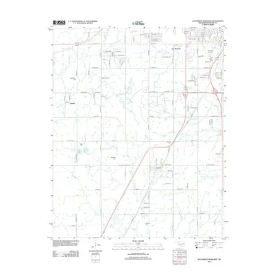 2012 Map of Southwest Muskogee, 2012 Print