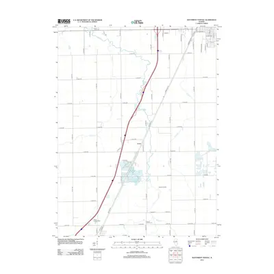 2012 Map of Southwest Pontiac, 2012 Print