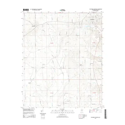 2015 Map of Southwest Pontotoc, 2015 Print