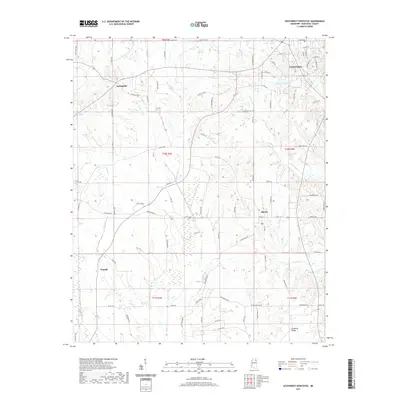 2021 Map of Southwest Pontotoc, 2021 Print