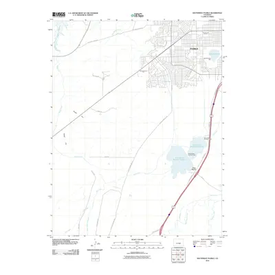 2010 Map of Southwest Pueblo, 2010 Print