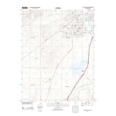 2013 Map of Southwest Pueblo, 2013 Print