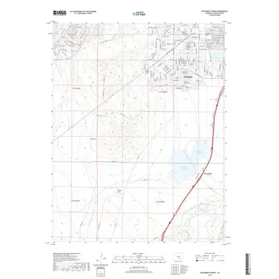 2019 Map of Southwest Pueblo, 2019 Print