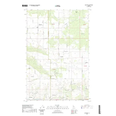 2020 Map of Southwick, 2020 Print