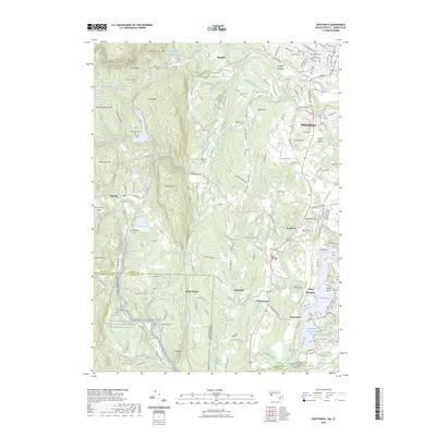 2023 Map of Southwick, 2023 Print