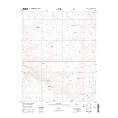 2014 Map of Sowats Spring, 2014 Print