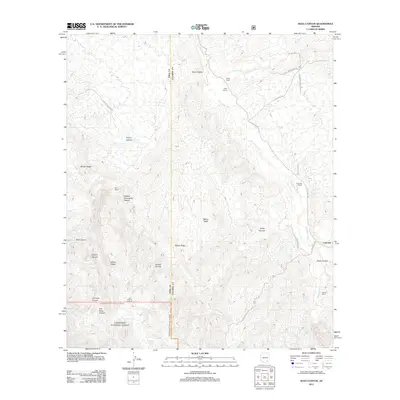 2011 Map of Soza Canyon, 2011 Print