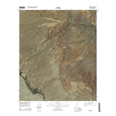 2014 Map of Soza Mesa, 2014 Print