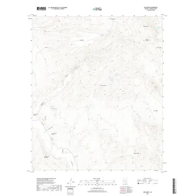 2018 Map of Soza Mesa, 2018 Print