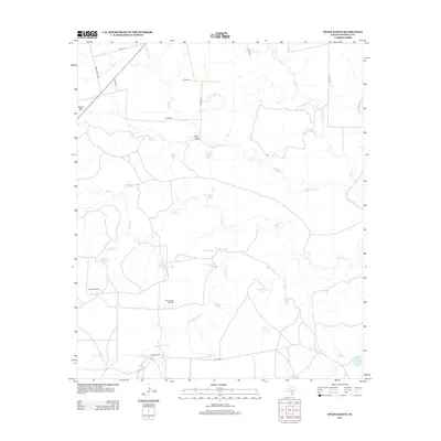 2012 Map of Spade Ranch, 2012 Print