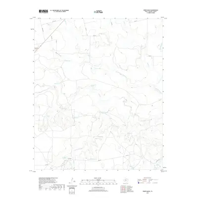 2019 Map of Spade Ranch, 2019 Print