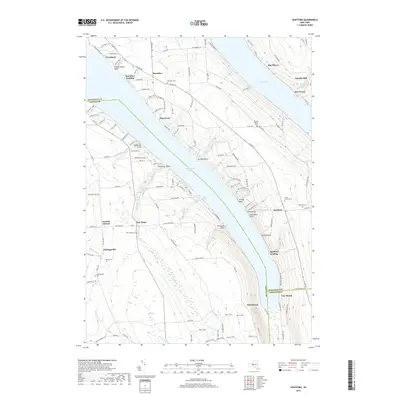 2019 Map of Spafford, 2019 Print