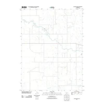 2011 Map of Spalding NW, 2011 Print