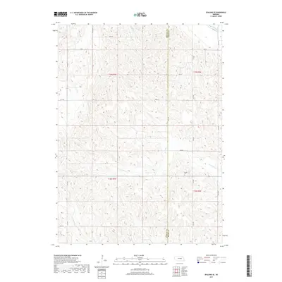 2017 Map of Spalding SE, 2017 Print