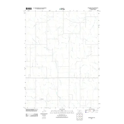 2011 Map of Spalding SW, 2011 Print
