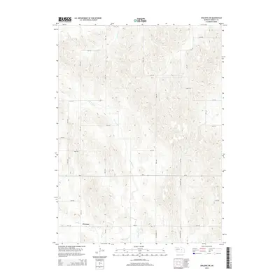 2014 Map of Spalding SW, 2014 Print