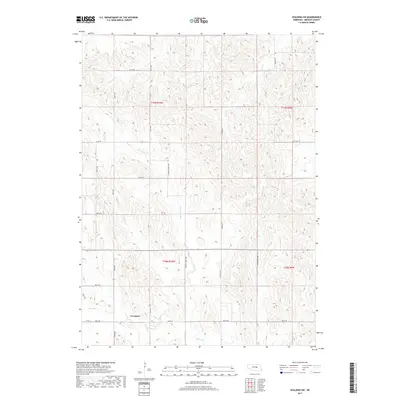 2017 Map of Spalding SW, 2017 Print