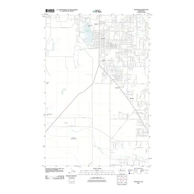 2011 Map of Spanaway, 2011 Print