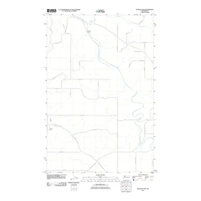 2011 Map of Spangle East, 2011 Print