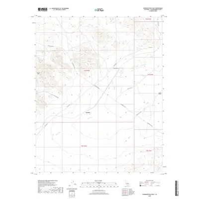 2018 Map of Spangler Hills East, 2018 Print