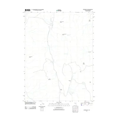 2011 Map of Spanish Flat, 2011 Print
