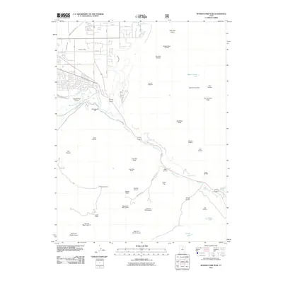 2011 Map of Spanish Fork Peak, 2011 Print