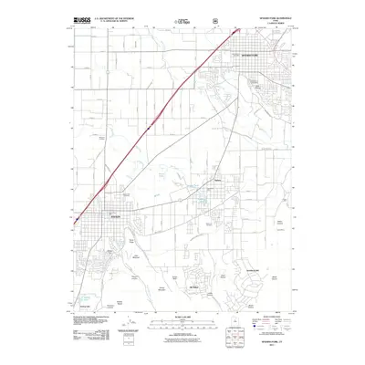 2011 Map of Spanish Fork, 2011 Print