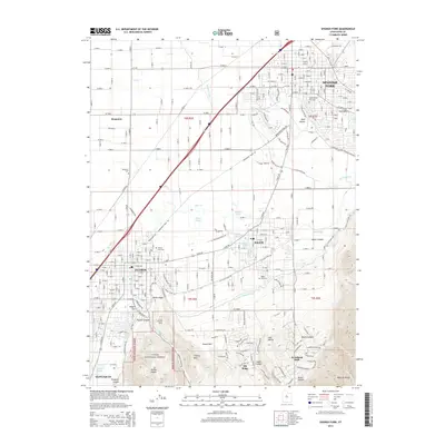 2014 Map of Spanish Fork, 2014 Print