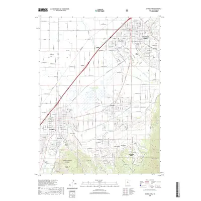 2020 Map of Spanish Fork, 2020 Print