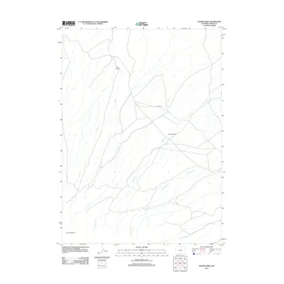 2012 Map of Spanish Mine, 2012 Print