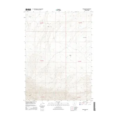 2015 Map of Spanish Mine, 2015 Print