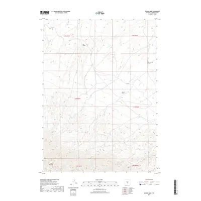 2017 Map of Spanish Mine, 2017 Print