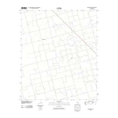 2010 Map of Sparenberg, 2010 Print
