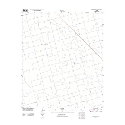 2012 Map of Sparenberg, 2012 Print
