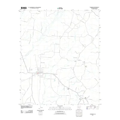 2011 Map of Sparkman, 2011 Print