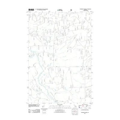 2011 Map of Sparrow Rapids, 2011 Print