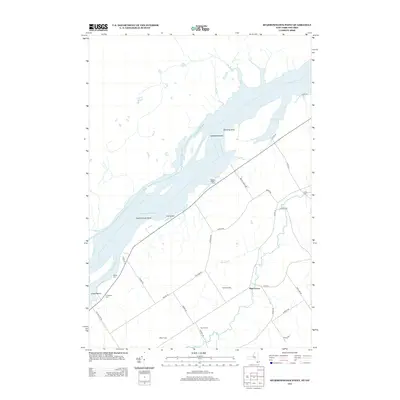 2013 Map of Sparrowhawk Point, 2013 Print