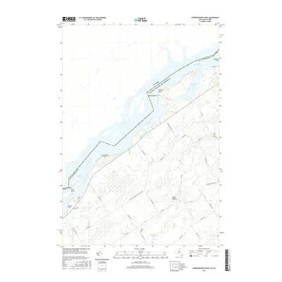 2016 Map of Sparrowhawk Point, 2016 Print