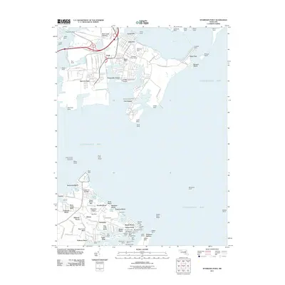 2011 Map of Sparrows Point, 2011 Print