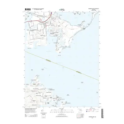 2014 Map of Sparrows Point, 2014 Print