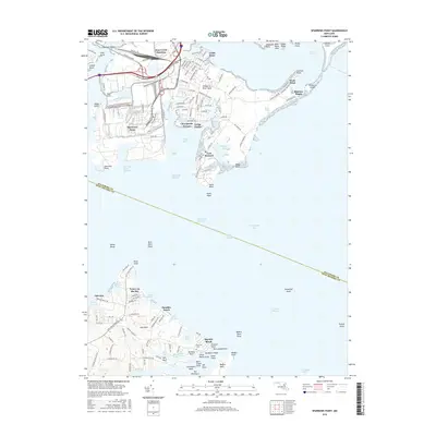 2016 Map of Sparrows Point, 2016 Print
