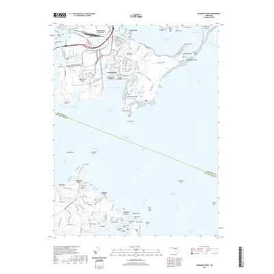2019 Map of Sparrows Point, 2019 Print