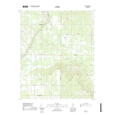 2018 Map of Sparta, 2018 Print