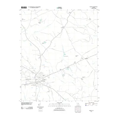 2011 Map of Sparta, 2011 Print
